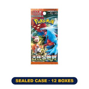 Pokemon – Ancient Roar – SV4k – Sealed Case – Japanese (12 Booster Boxes Inside)