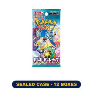 Pokemon – Battle Partners – SV9 – Sealed Case – Japanese (12 Booster Boxes Inside)