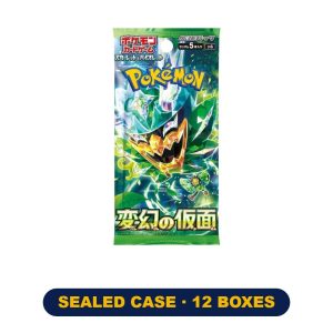 Pokemon – Mask of Change – SV6 – Sealed Case – Japanese (12 Booster Boxes Inside)