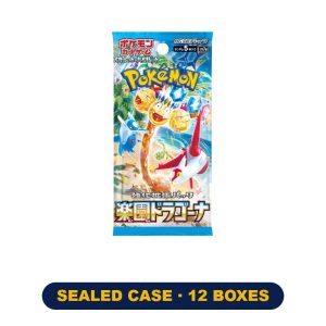 Pokemon – Paradise Dragona – SV7A – Sealed Case – Japanese (12 Booster Boxes Inside)