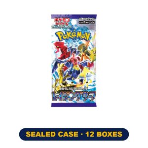 Pokemon – Raging Surf – SV3A – Sealed Case – Japanese (12 Booster Boxes Inside)