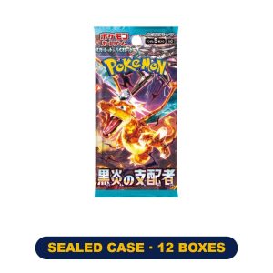 Pokemon – Ruler of the Black Flame – SV3 – Sealed Case – Japanese (12 Booster Boxes Inside)