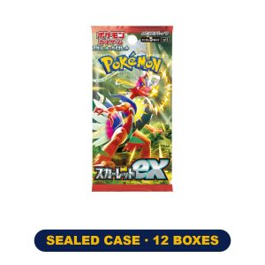 Pokemon – Scarlet Ex – SV1S – Sealed Case – Japanese (12 Booster Boxes Inside)