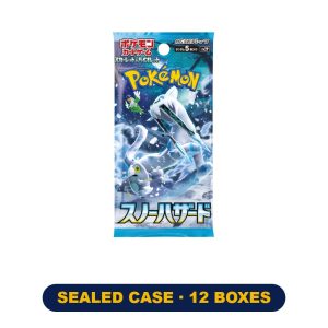Pokemon – Snow Hazard – SV2P – Sealed Case – Japanese (12 Booster Boxes Inside)
