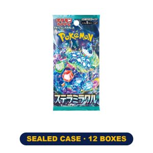Pokemon – Stellar Miracle – SV7 – Sealed Case – Japanese (12 Booster Boxes Inside)
