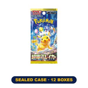 Pokemon – Super Electric Breaker – SV8 – Japanese Sealed Case (12 Booster Boxes Inside)