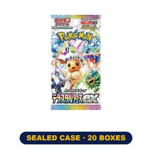 Pokemon – Terastal Festival Ex – SV8a – Japanese Sealed Case (20 Booster Boxes Inside)