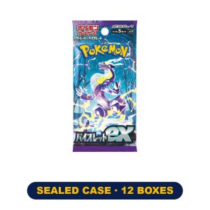 Pokemon – Violet Ex – SV1V – Sealed Case – Japanese (12 Booster Boxes Inside)