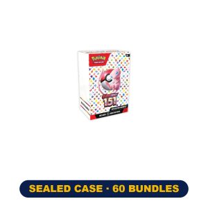 151 Booster Bundle Display Master Case SV3.5 (6 Sealed Display Boxes, 60 Bundles Total) – English Pokemon TCG