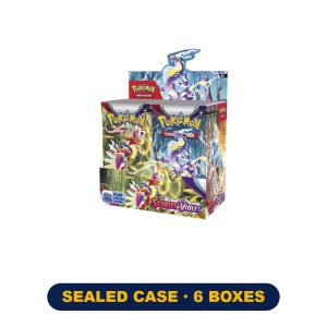 Pokemon TCG Scarlet & Violet: Base Set SV01 Booster Box Sealed Case (6 Booster Boxes)